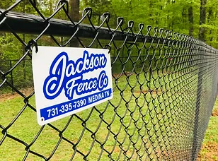 Chain link fencing in Jackson Tennessee