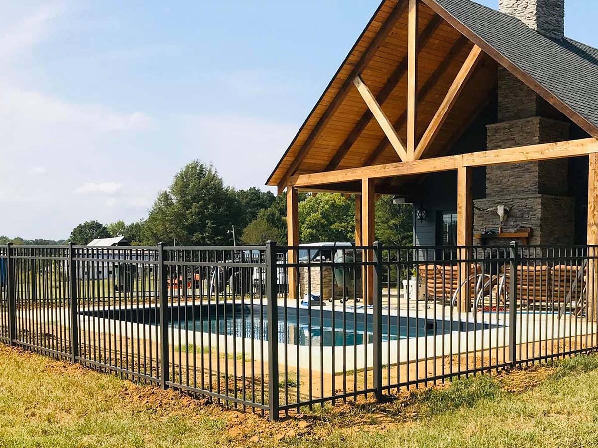 Photo of Tennessee aluminum fence